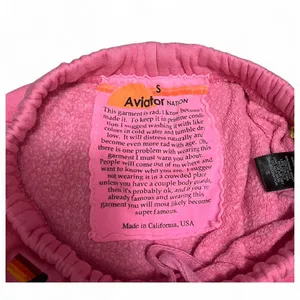 Aviator Nation Pink Rainbow 5 Stripe Sweatpants thumbnail 3