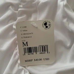 FP MOVEMENT Shirr Enough Tank Top Ruched White thumbnail 9