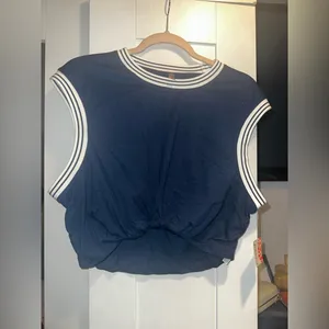 NWT FREE PEOPLE Movement Don't Sweat It Muscle Tank - Midnight Navy $38MSRP thumbnail 6