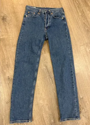 Gap‎ Cheeky Straight High Rise Women 25 0R Blue Excellent Denim Jeans thumbnail 1