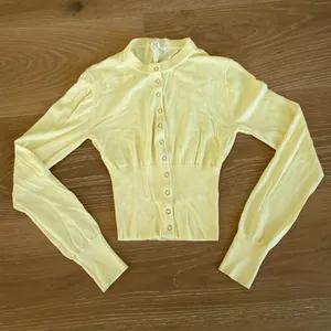 Nia Cardigan Lucille Button Up Size XS in Butter Yellow thumbnail 1