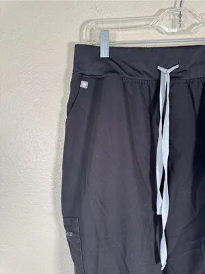 Figs Technical Collection Black Jogger Scrubs Womens XL Medical Uniform thumbnail 11