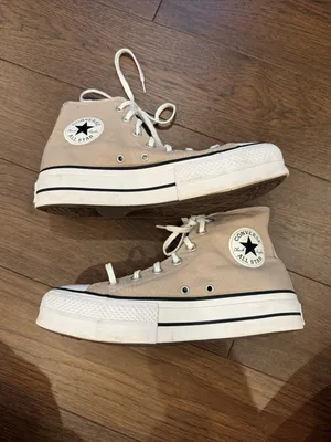 Converse Chuck Taylor All Star Lift HI-Platform Shoes 'Wonder Stone' - 8.5 - C27 thumbnail 8