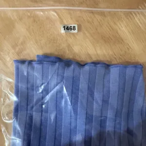 1468 | OFFLINE by Aerie OG Original Ribbed Lettuce Edge Crop‎ Top Blue Womens S thumbnail 7