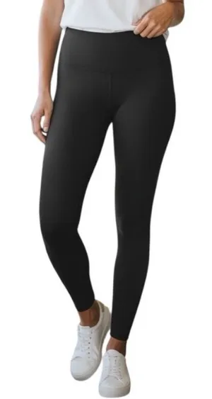 Alo Yoga Gray-Black Athleisurewear performance full leg legging pants XS thumbnail 1
