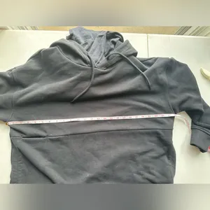 Fabletics women black large long sleeve hoodie with neck liner thumbnail 3