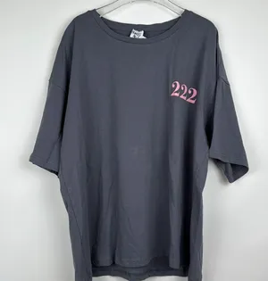 Princess Polly 222 Alignment Oversized Short Sleeve Tee in Slate Size S/M thumbnail 3