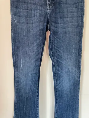 Rock & Republic jeans distressed fading medium wash denim women’s size 10M thumbnail 5