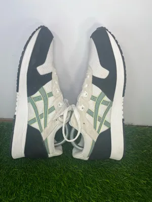 ASICS Gel Lyte Sneakers White Black Green Casual Running Shoes Men’s US 10 thumbnail 4