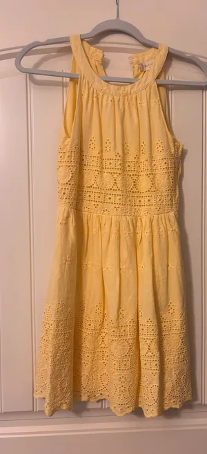 Altar'd State Yellow Dress thumbnail 1