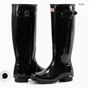Hunter Tall Gloss Rain Boots thumbnail 1
