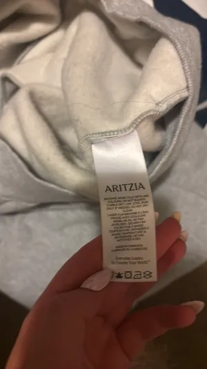Aritzia Mega fleece zip up hoodie  thumbnail 3
