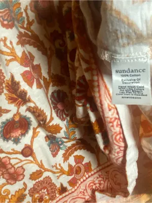 Sundance Cream Lace‎ Top Floral Summer Hippie Boho size Large thumbnail 10