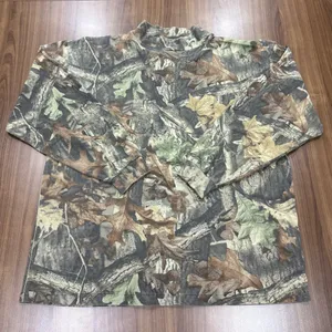 Vintage 90s Duxbak Advantage Timber Camo Long Sleeve Shirt Size XL thumbnail 1