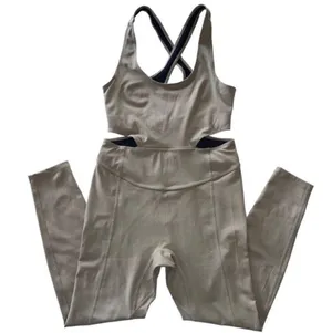 Free People Movement Back It Up Onesie. Size Large thumbnail 1