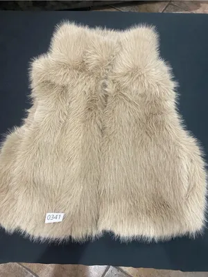 Jason Wu Women’s Cream Faux Fur vest thumbnail 2