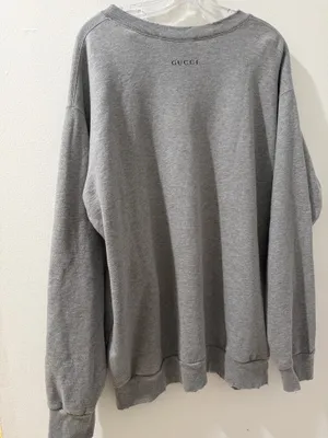 Gucci Disney grey cotton Donald Duck graphic sweatshirt thumbnail 3
