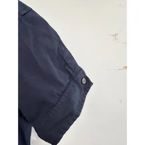 Polo Jeans Co Ralph Lauren Y2K Navy Fitted Short Sleeve Button Up Shirt Small thumbnail 4