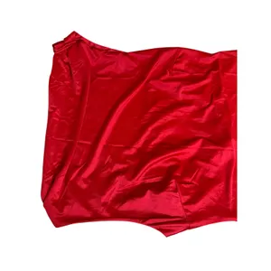 Oysho NWOT Size Large Red Maxi Dress Satin Sleeveless High Neck Tie Cocktail Party thumbnail 6