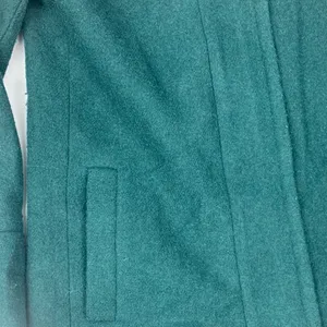 J crew size 6 small cocoon wool dark green Wool Blend Coat peacoat jacket thumbnail 3