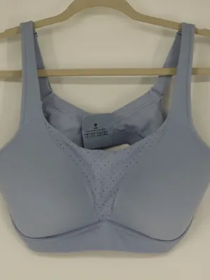 lululemon Run Times Bra 40D High Support Blue Perforated Sports Running Wireless thumbnail 2