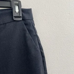 ZARA Ankle Pants Tapered Size 2 Stretch Dress Pants charcoal black NWOT thumbnail 4