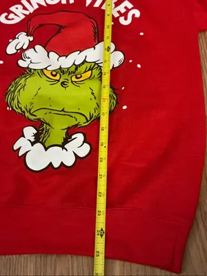 The Grinch “Grinch Vibes” Graphic Crewneck Sweatshirt Size Small thumbnail 5