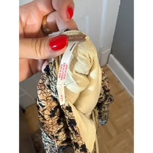 Free People Marigold Mini Low Back Dress Cheetah Print Size S NWOT thumbnail 9