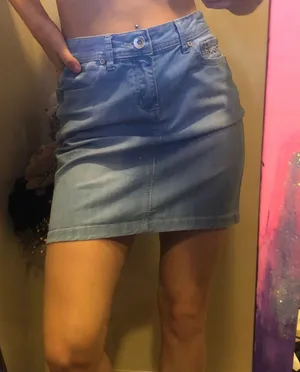 Jean Skirt Blue Size M thumbnail 3