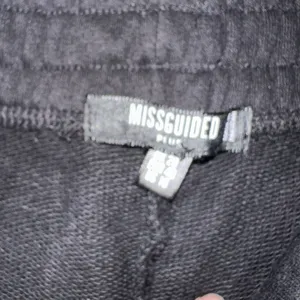NEW Missguided Plus Women Sweatpant Sz 10 Black Jogger Pants Lounge Preppy 90s thumbnail 3