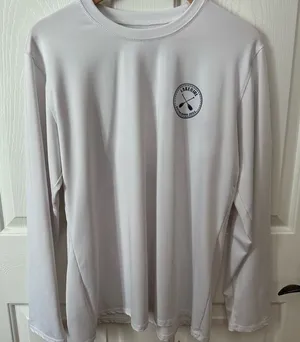 Women's White Long Sleeve Tee Size XXL thumbnail 1