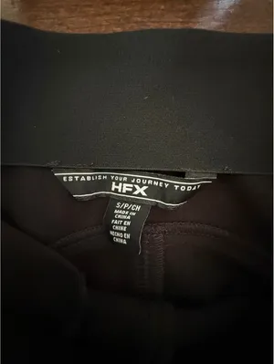 HFX Black Winter Tech Fleece Lined Pants Size Small thumbnail 8