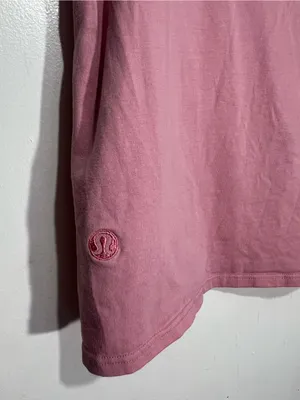 Lululemon pink All Yours Organic Cotton Tank Top size S/M thumbnail 6