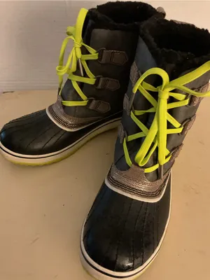 Sorel women leather waterproof Tivoli snow boots US 8 thumbnail 4