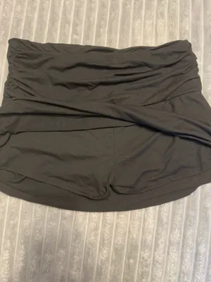 Black Tummy Control Skirt with Shorts Underneath Size XL thumbnail 3