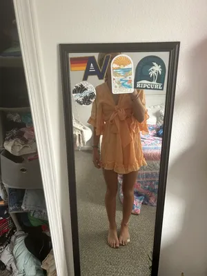 Miami Romper Orange thumbnail 3