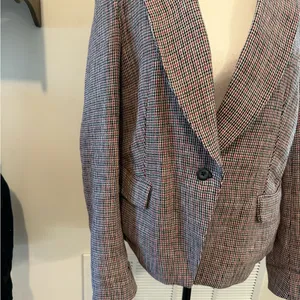 Free People | Brown Tweed Blazer thumbnail 9