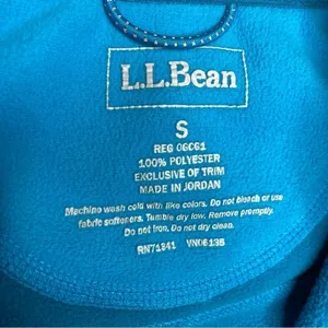 L.L. Bean polartec jacket‎ blue size small thumbnail 5