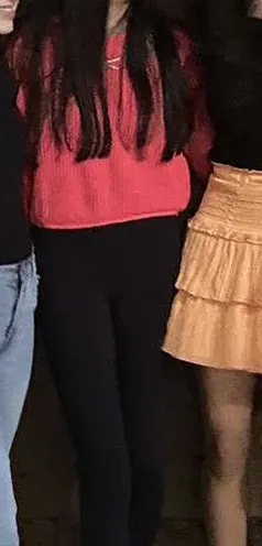 Target Pink Long Sleeve Cropped Sweater thumbnail 3
