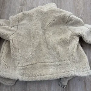 Free People Sherpa Jacket Womens Size Small So Cozy Slouchy Fleece Moto Jacket thumbnail 10