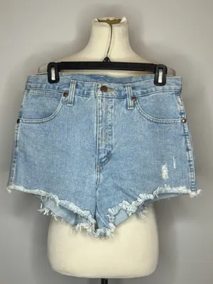 Wrangler - Blue Denim Shorts thumbnail 1