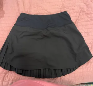 black tennis skirt thumbnail 1