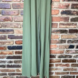 NWT Lulu's Marveled Beauty Olive Green Sleeveless Tie-Front Maxi Dress Large thumbnail 6