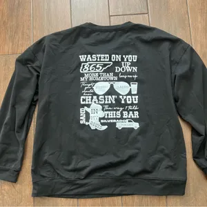 Morgan Wallen Black Long Sleeve Unisex Shirt 3XL thumbnail 5