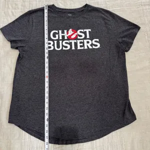 Mad Engine Ghostbusters Graphic T-Shirt Charcoal Gray‎ XXL 80s Movie Logo Tee thumbnail 6