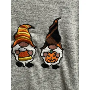 My Danielle Women's Size Large‎ Halloween Gnome 3/4 Sleeve Long Tee thumbnail 4