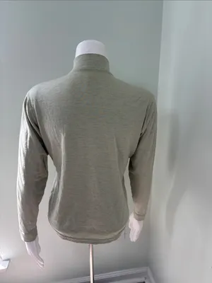 Patagonia Green Capilene Lightweight pullover quarterzip small thumbnail 4