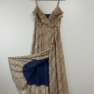 Lush Multicolor Floral Maxi Dress thumbnail 3