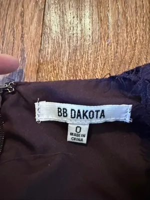 Nordstrom NWT Jack BB Dakota purple lace dress size 0 thumbnail 8