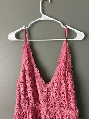 Free people eyelit maxi dress thumbnail 2